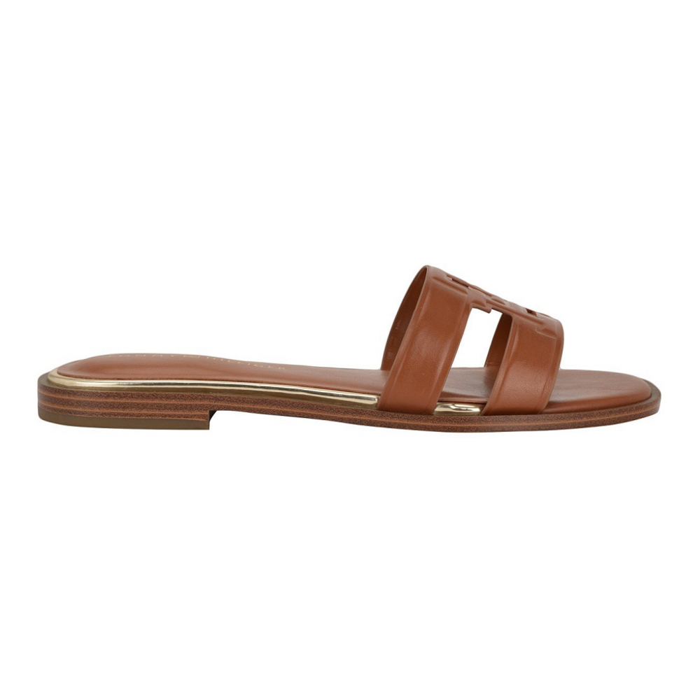 Women's 'Terenz Logo Strap' Flat Sandals