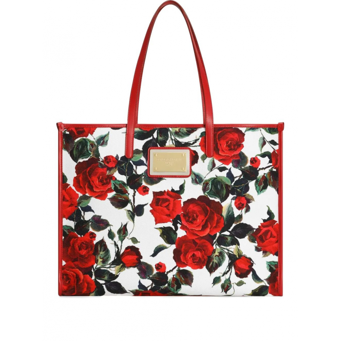 Sac à bandoulière 'Large Rose-Print' pour Femmes