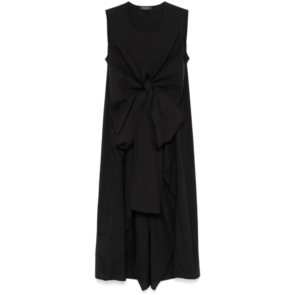 Robe Midi 'Tied-Waist' pour Femmes