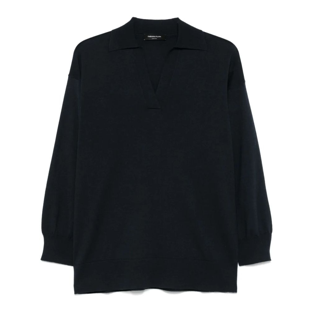 Top à manches longues 'Knitted' pour Femmes