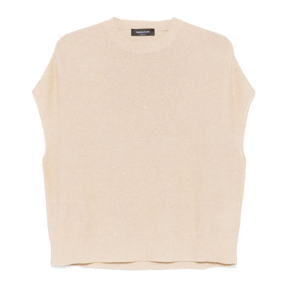 Haut sans manches 'Fine-Knit' pour Femmes