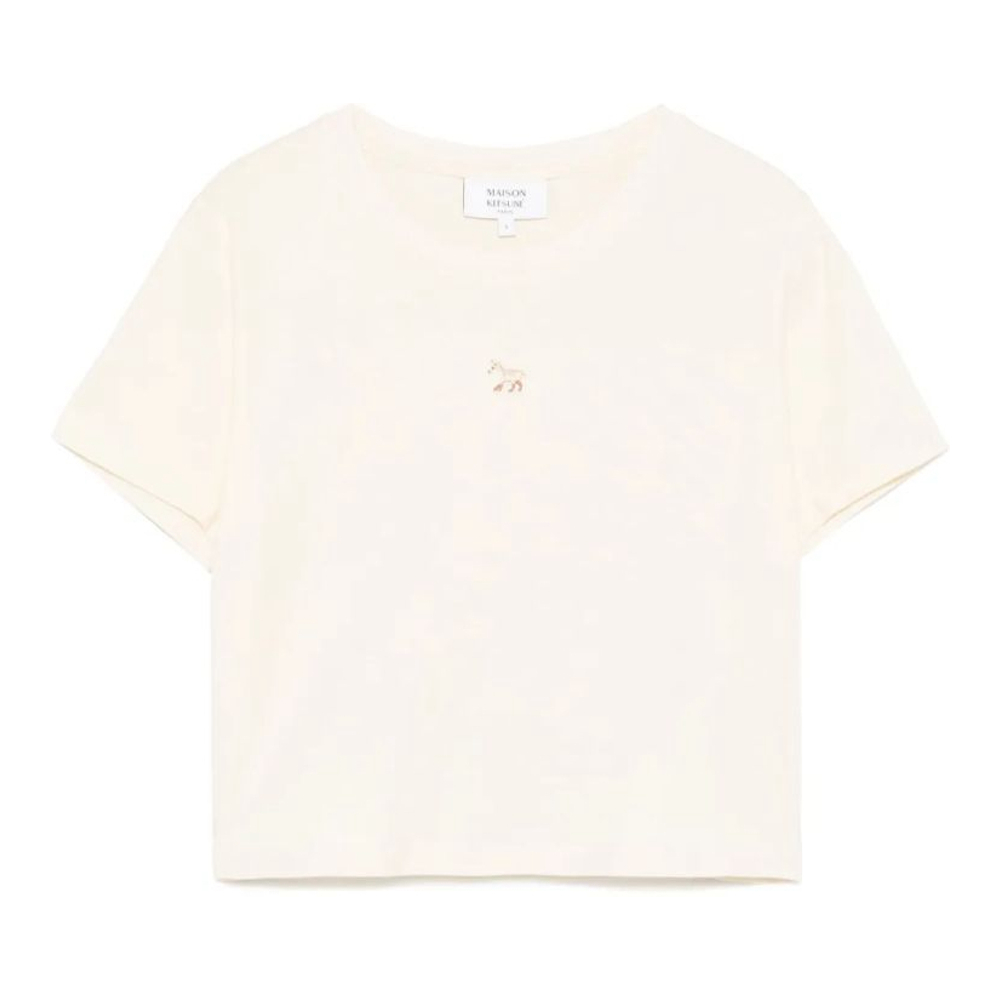 'Baby Fox-Patch' T-Shirt für Damen