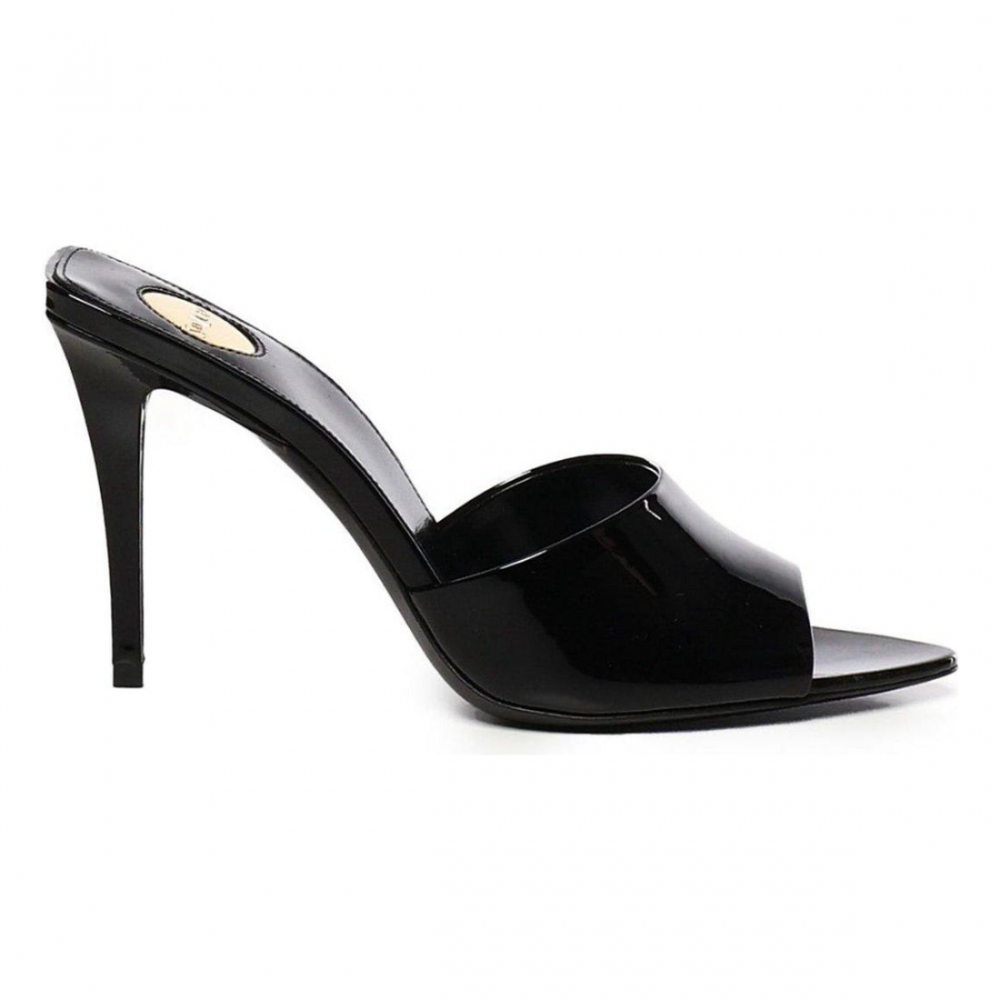 'Romy Almond Peep Toe' Mules mit Absatz für Damen