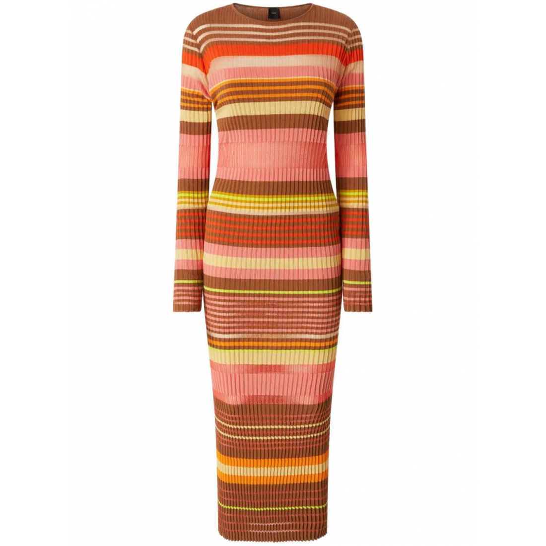 Robe Midi 'Striped' pour Femmes