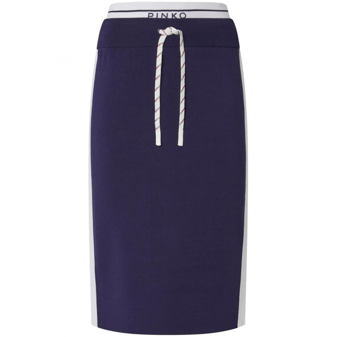 Women's 'Logo-Waistband' Midi Skirt