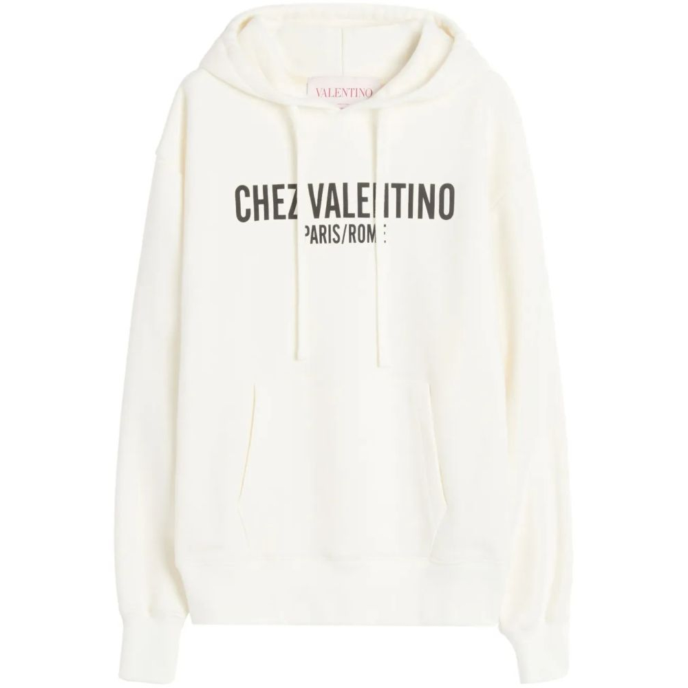 Women's 'Chez Valentino-Print' Hoodie