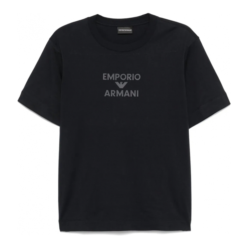 T-shirt 'Logo-Appliqué' pour Hommes