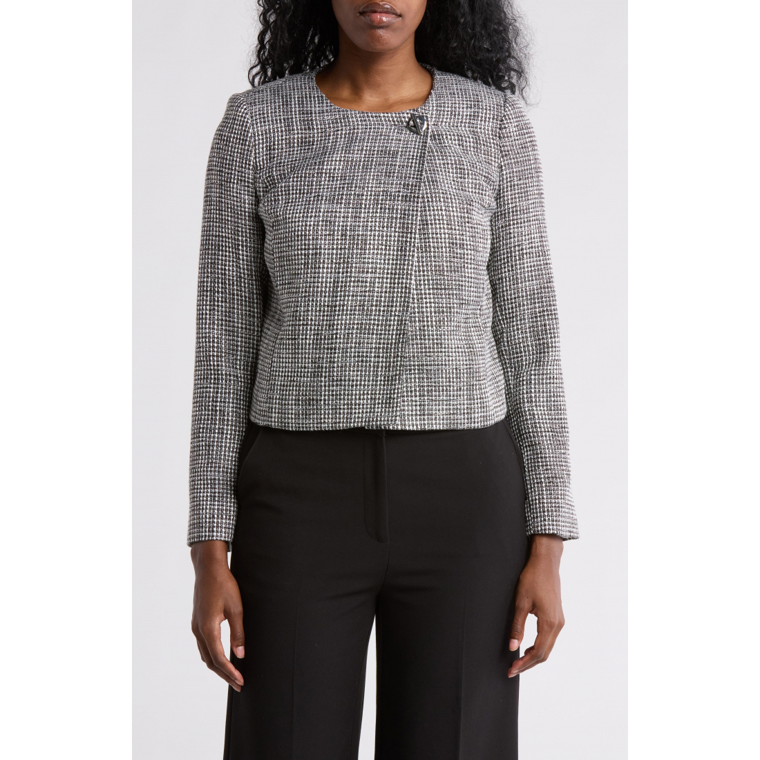 Women's 'Crop Tweed' Jacket