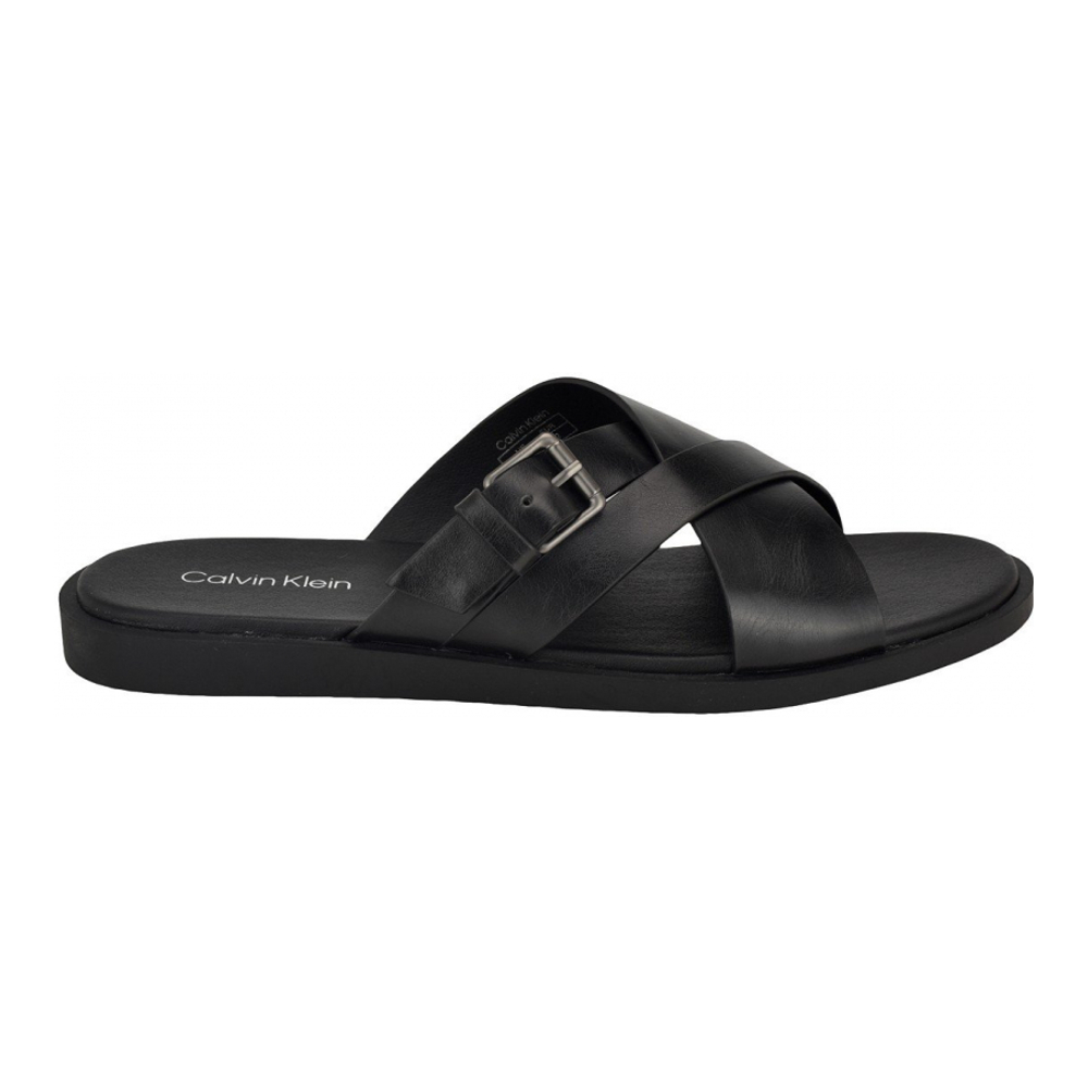 Men's 'Elon Casual Slip-On Flat' Flat Sandals