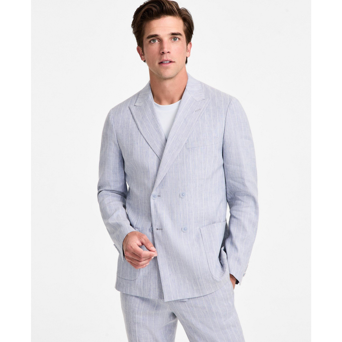 Men's 'Slim Fit Double Breasted' Suit Jacket
