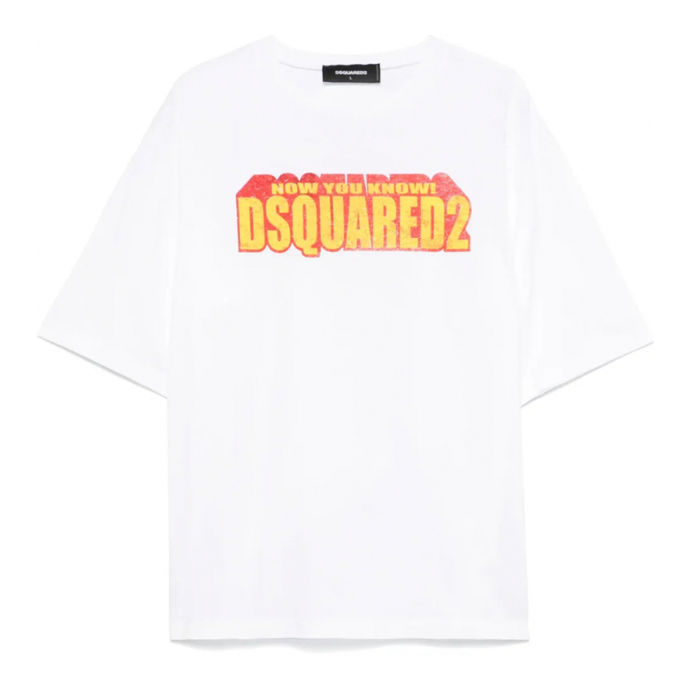 T-shirt 'Slogan' pour Hommes