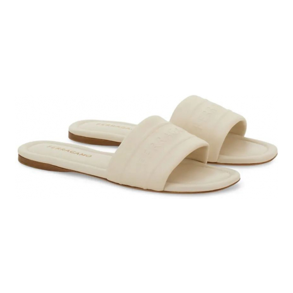 Claquettes 'Logo' pour Femmes