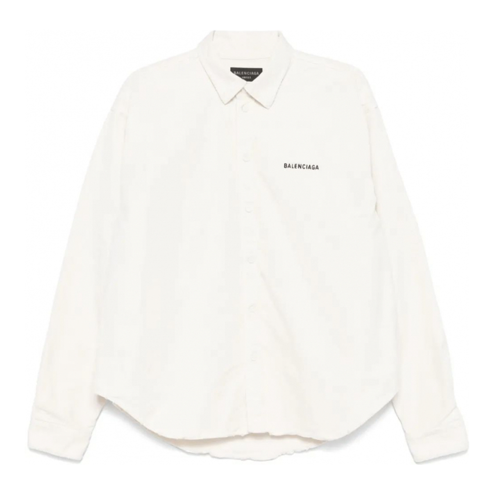 Women's 'Embroidered-Logo' Shirt