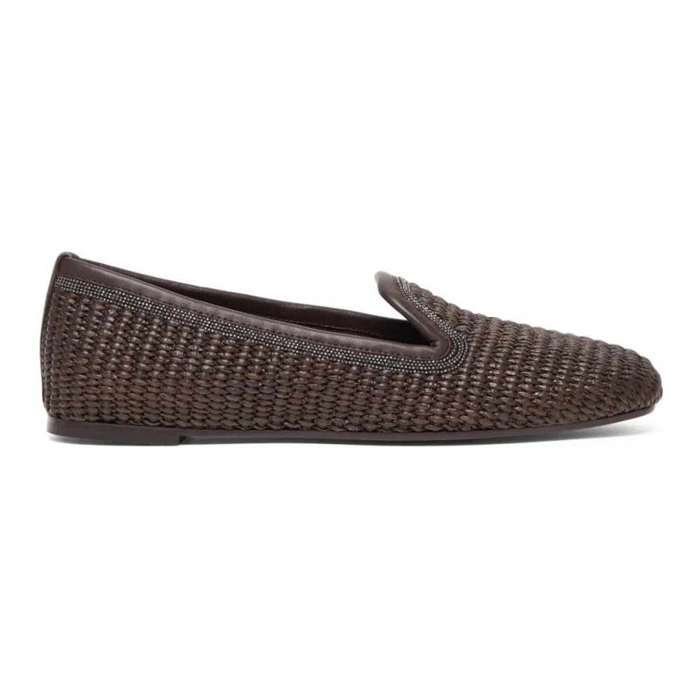 Women's 'Interwoven-Design' Loafers
