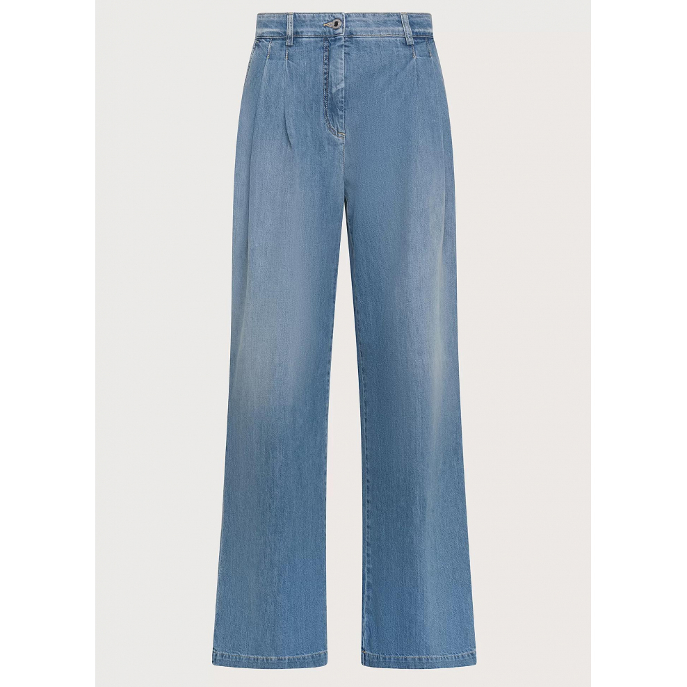 Women's 'Long Double Pleated' Trousers