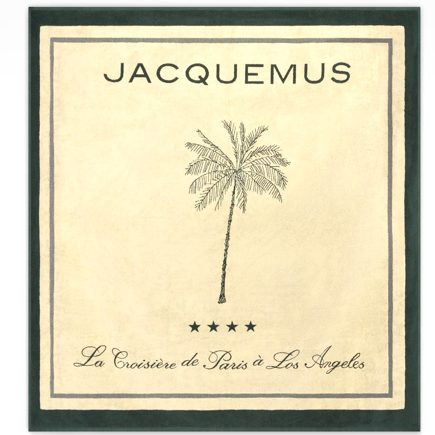 Serviette de plage 'Logo-Jacquard'