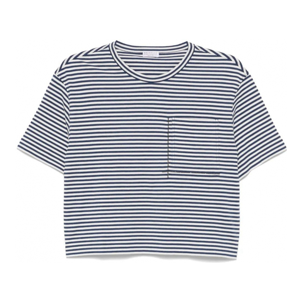 T-shirt 'Striped' pour Femmes