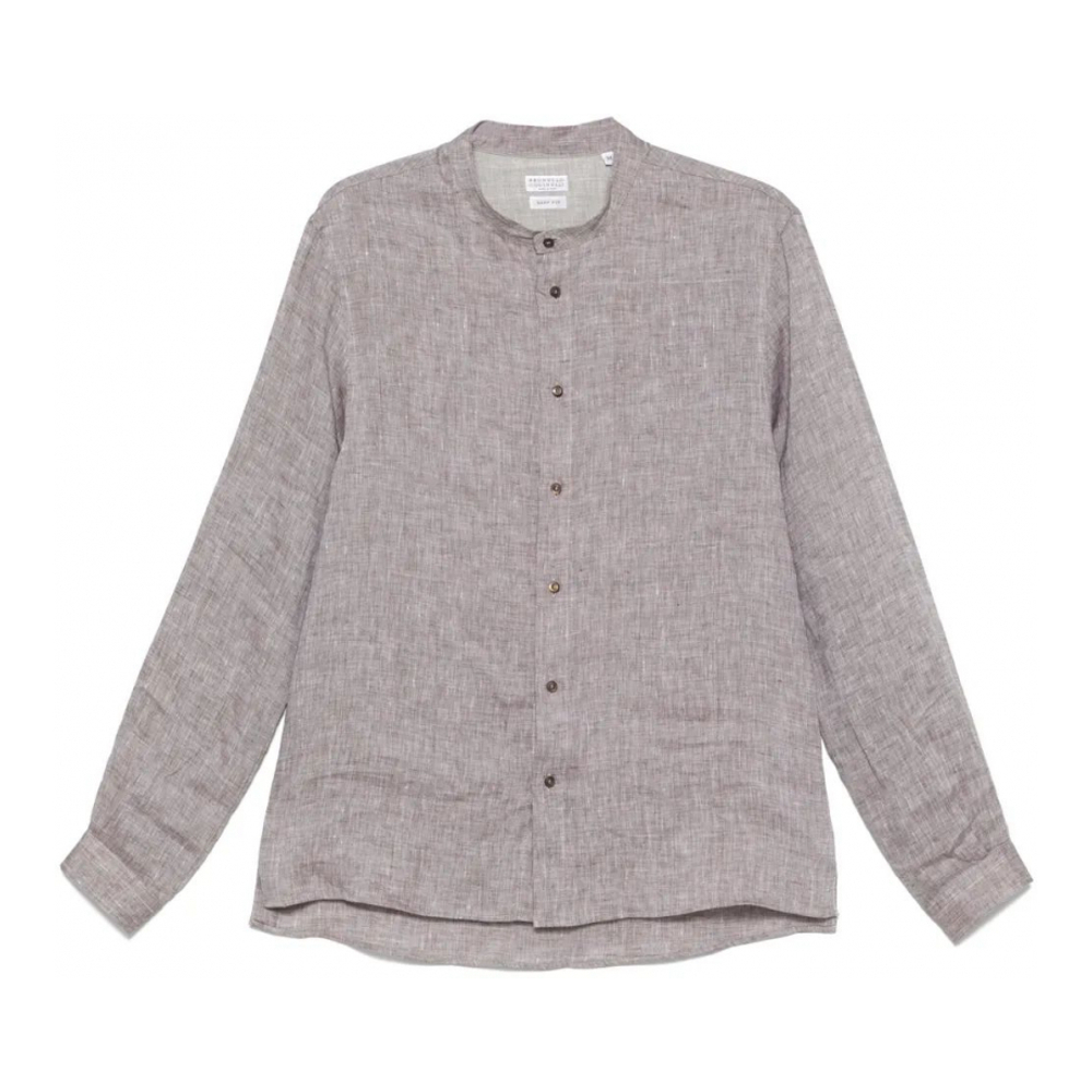 Chemise à manches courtes 'Camp Collar' pour Hommes