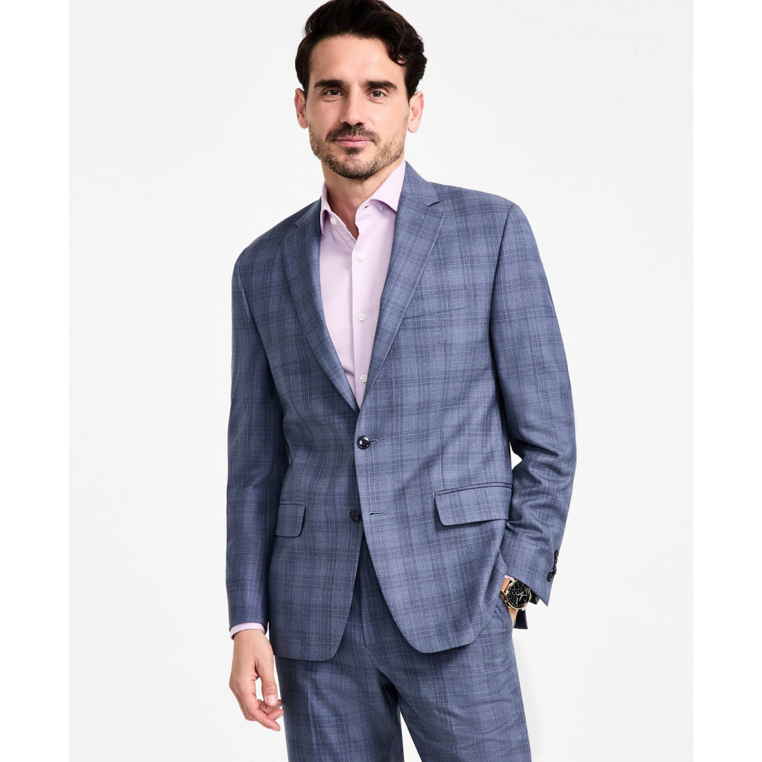 'Classic Fit Wool Blend Suit Jacket' pour Hommes