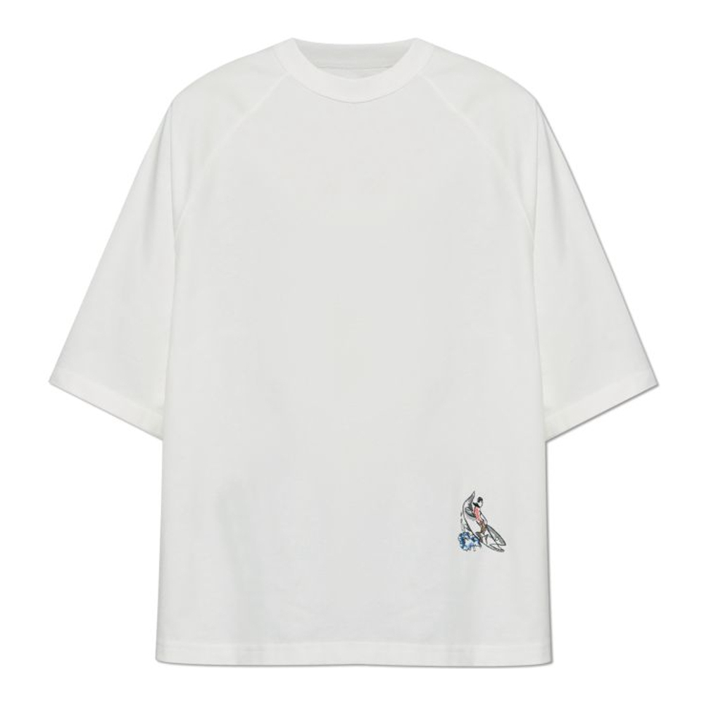 T-shirt 'Embroidered Pattern' pour Hommes