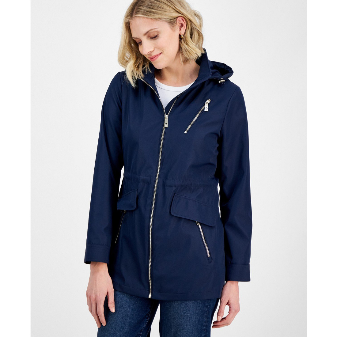 Manteau 'Hooded Water-Resistant Anorak' pour Femmes