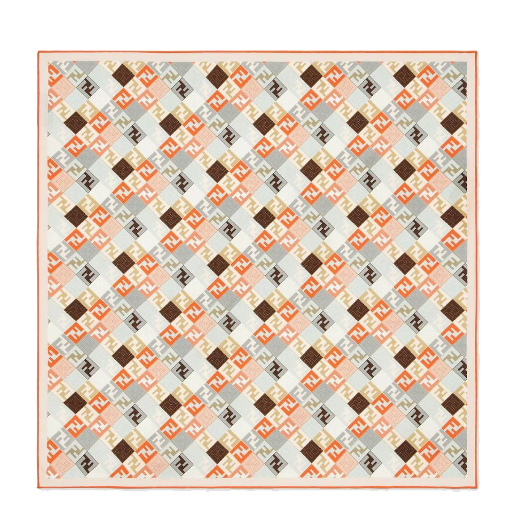 Foulard en soie 'FF' pour Femmes