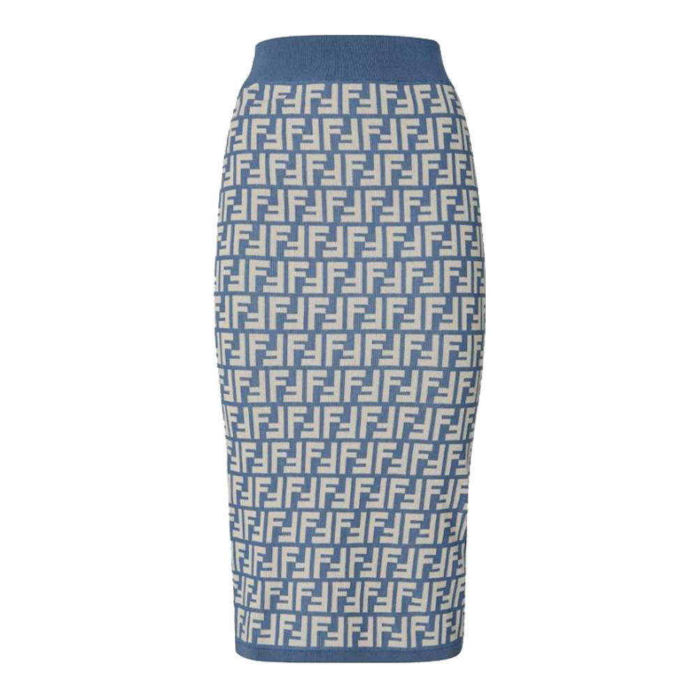 Women's 'FF' Midi Skirt