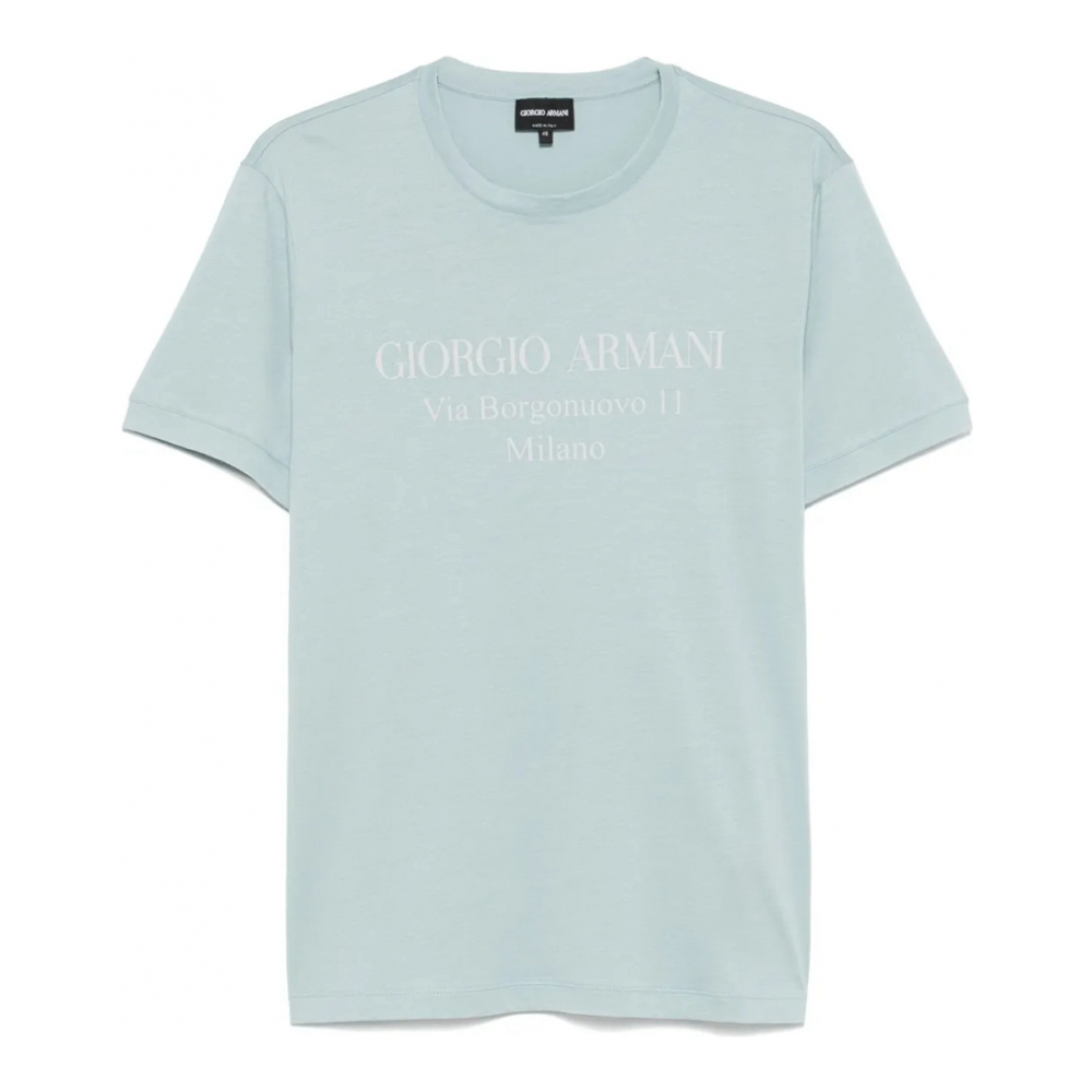 T-shirt 'Logo Print' pour Hommes