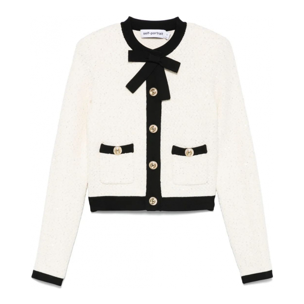 Cardigan 'Sequin-Embellished' pour Femmes