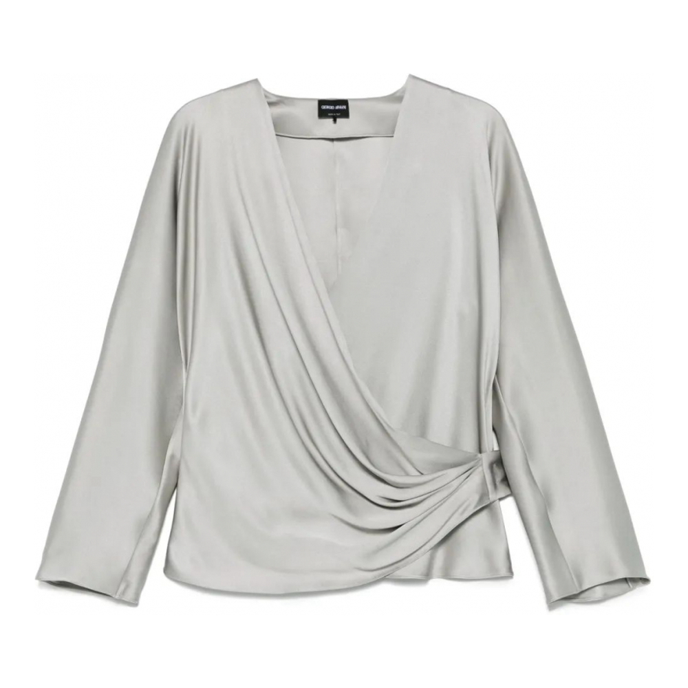 Blouse à manches longues 'Georgette' pour Femmes