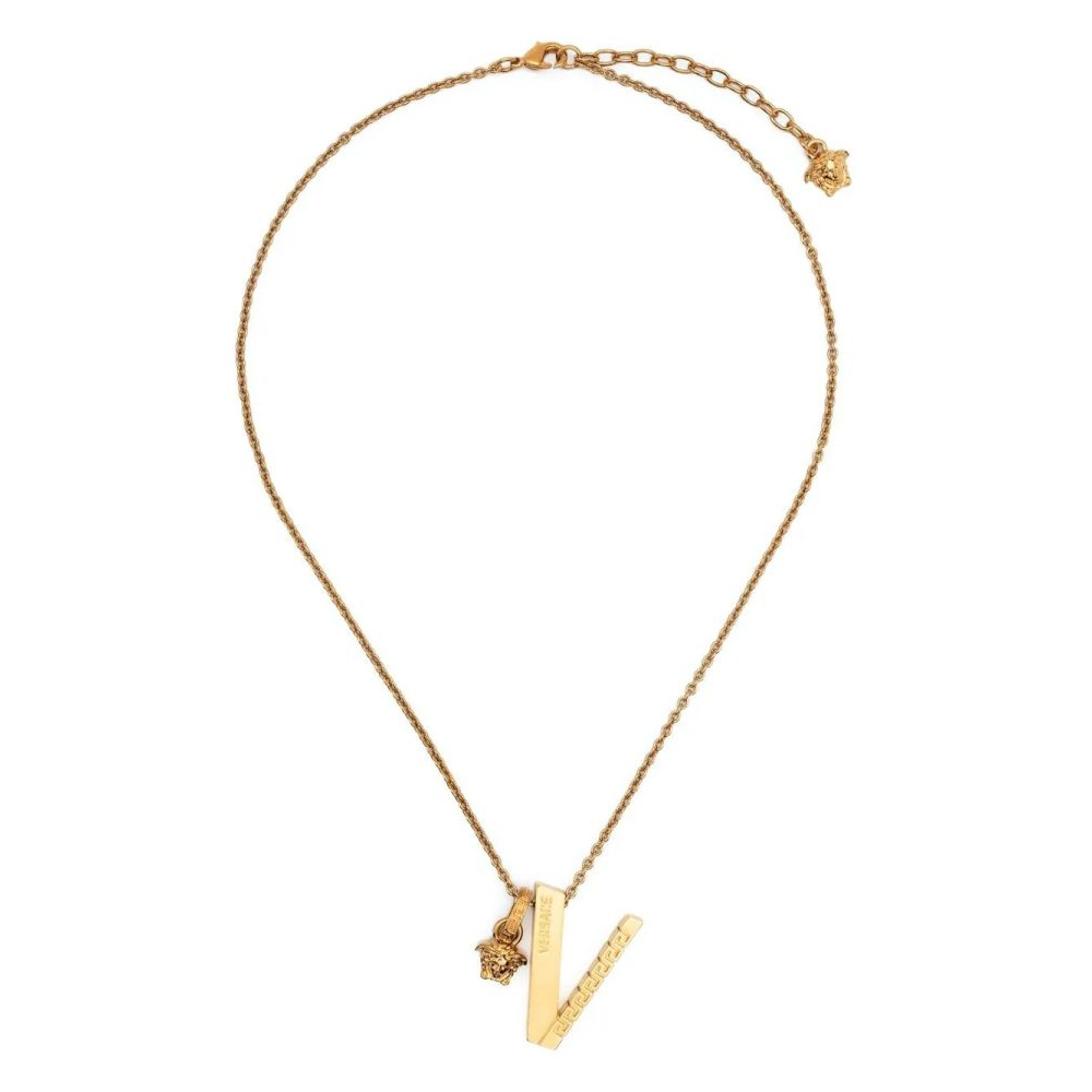 'V Greca Medusa' Necklace