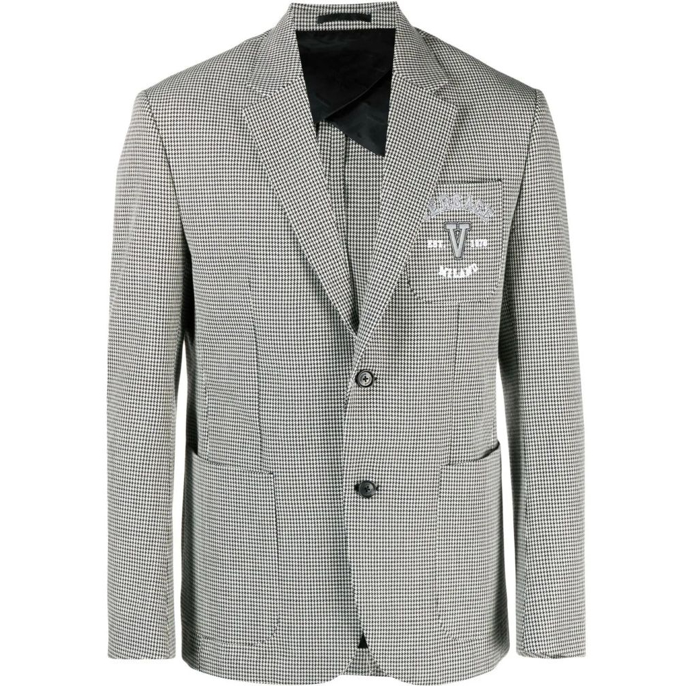 Blazer 'Logo Embroidery Houndstooth' pour Hommes