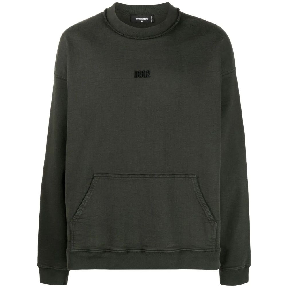 Sweatshirt 'Logo-Appliqué' pour Hommes