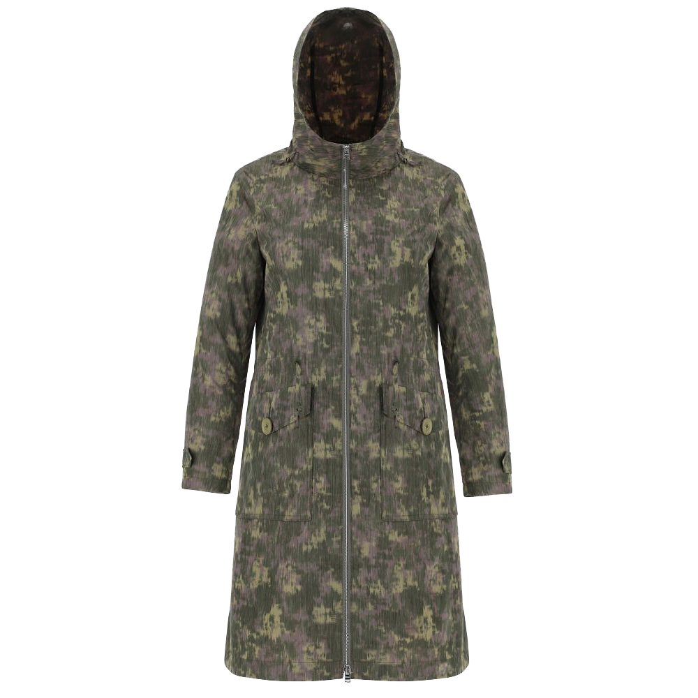 Parka 'Globe Recycled Camouflage' pour Femmes