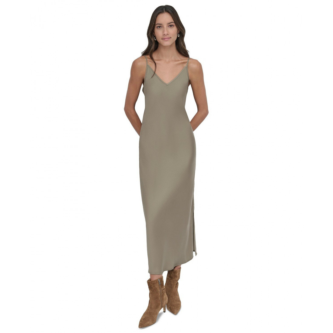 Robe de soirée 'Washer Satin Bias' pour Femmes