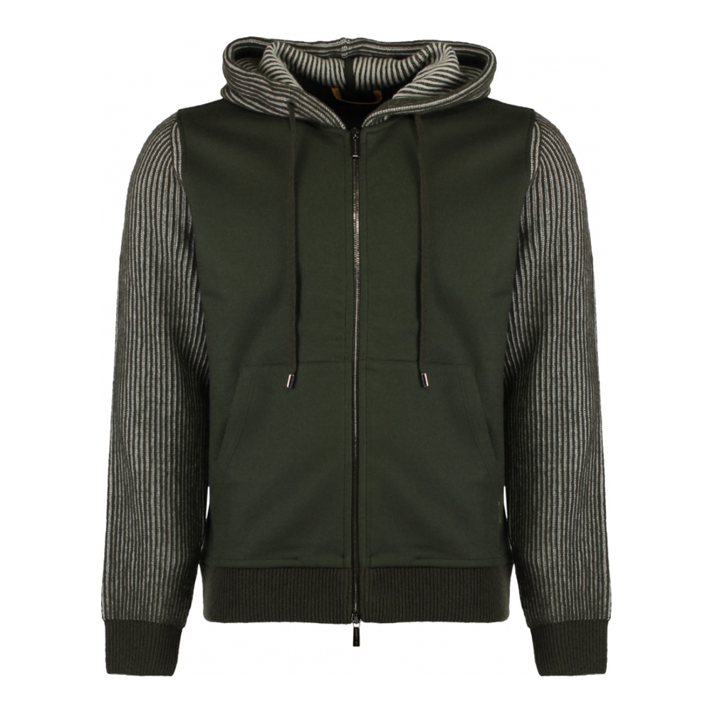 Sweatshirt à capuche  'Truman Knitted Full Zip' pour Hommes