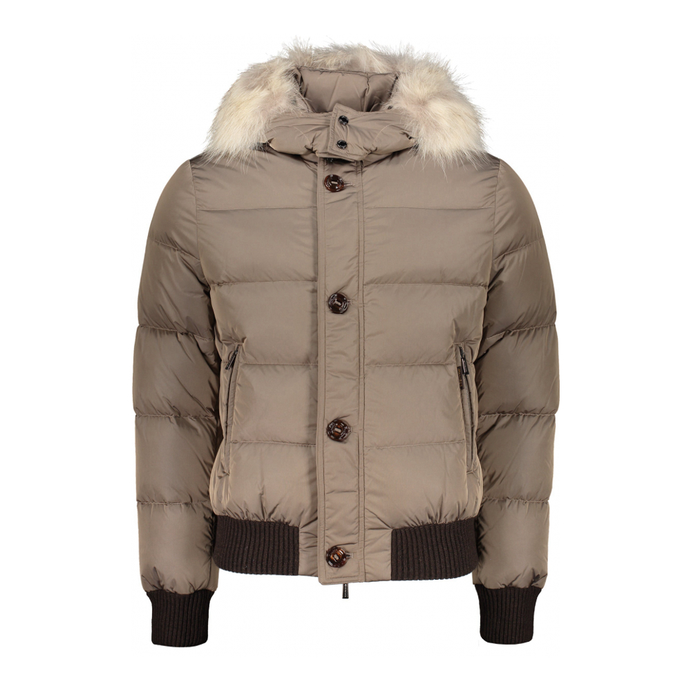 Doudoune en plumes 'Zip And Button Fastening' pour Hommes