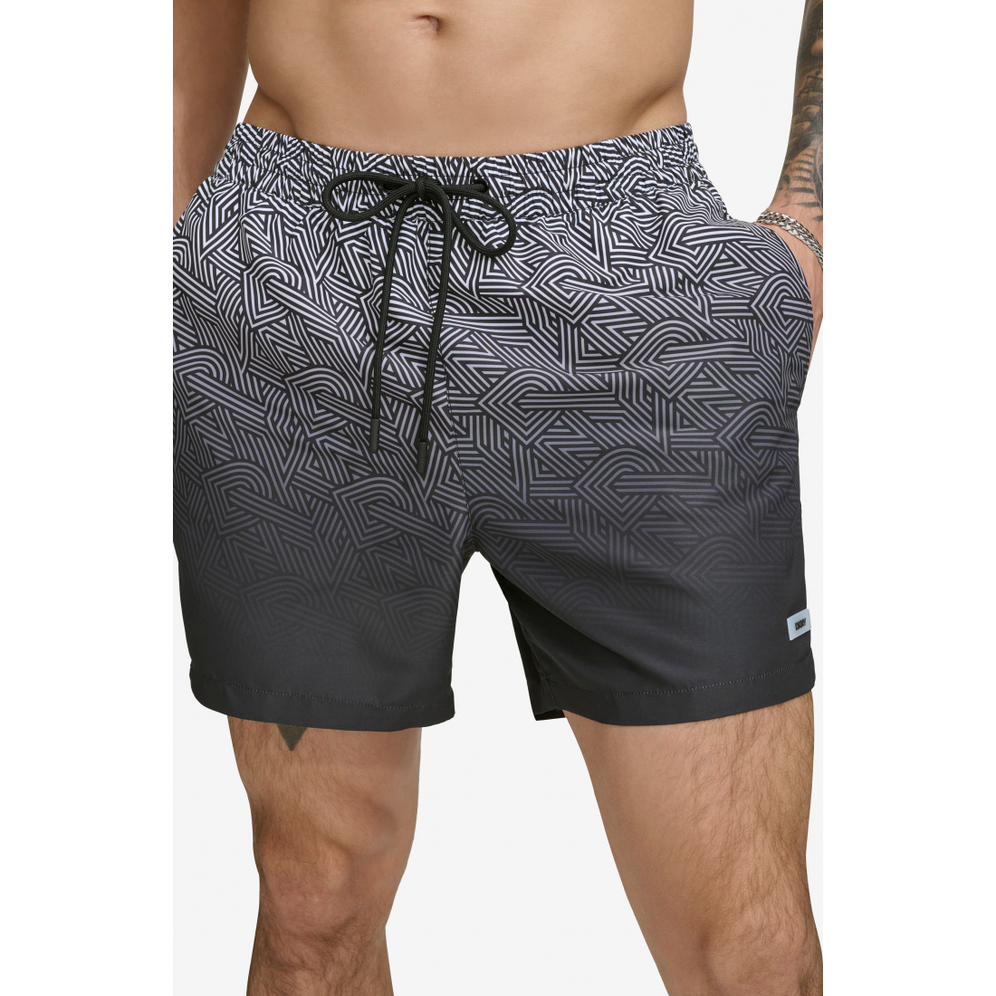 Short de bain 'Ombré Crosswalk' pour Hommes