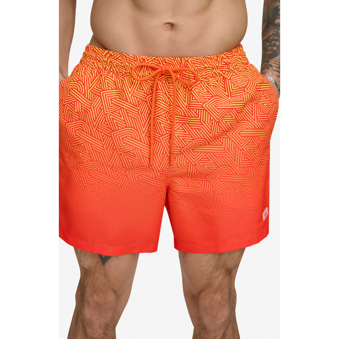 Short de bain 'Ombré Crosswalk' pour Hommes