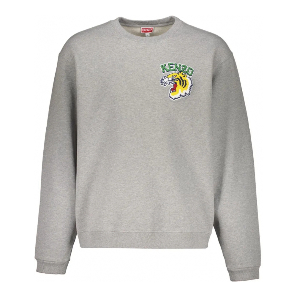 Sweatshirt 'Logo-Patch' pour Hommes