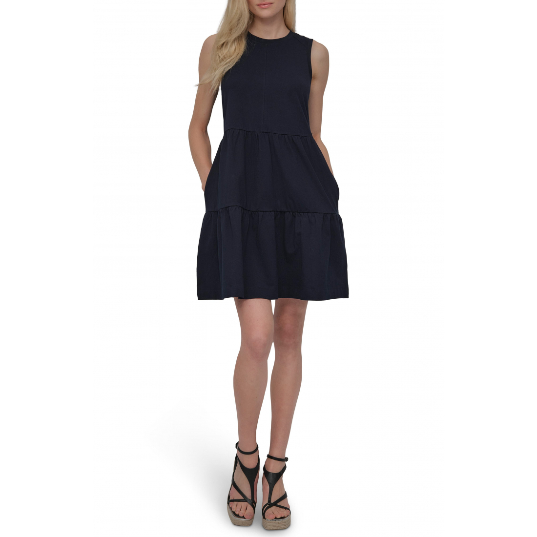 Robe mini 'Sleeveless Stretch Cotton' pour Femmes