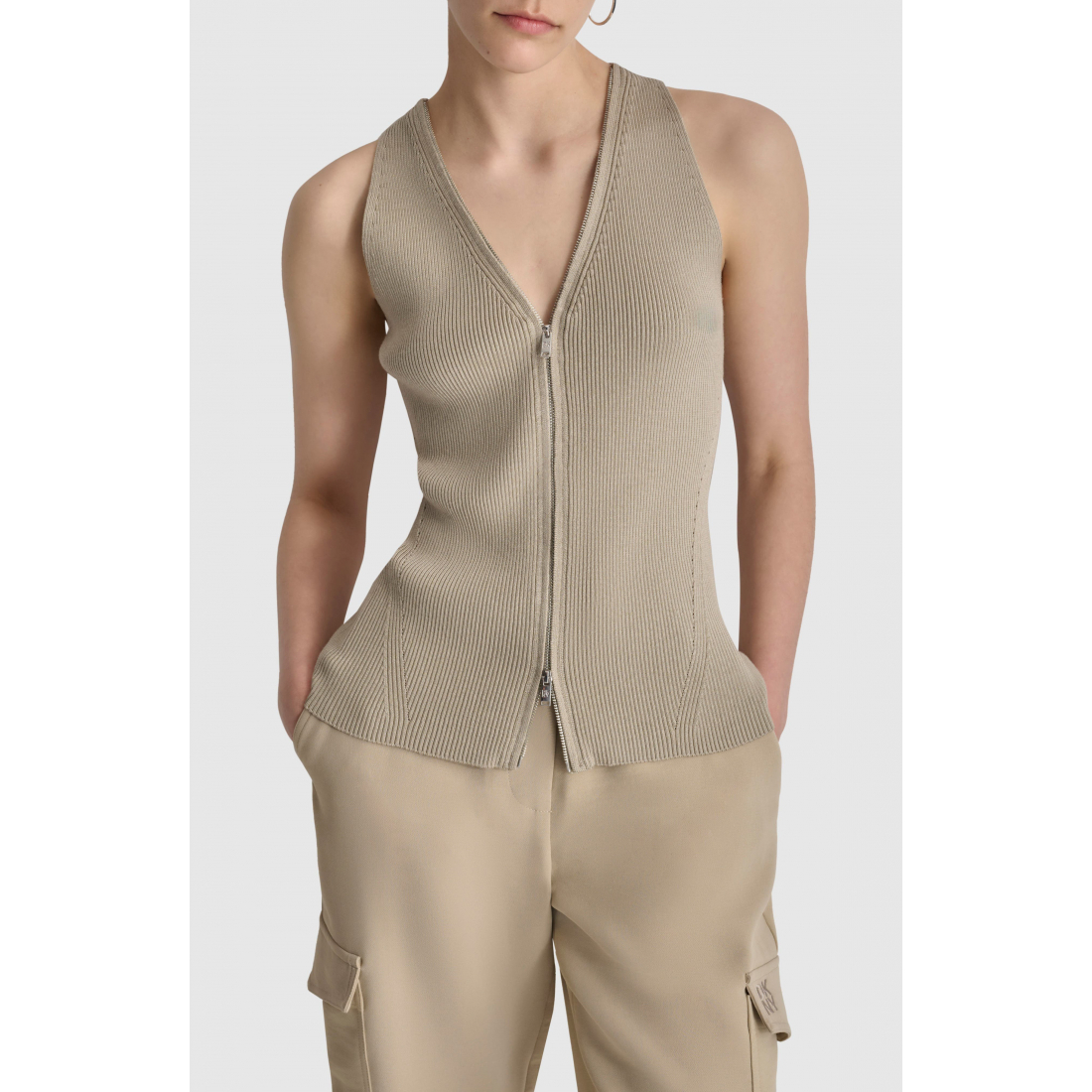 Gilet 'Front Zip' pour Femmes