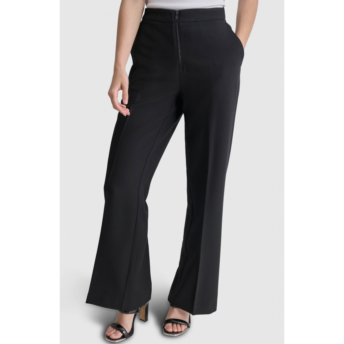 Pantalon 'Double Weave Wide Leg' pour Femmes