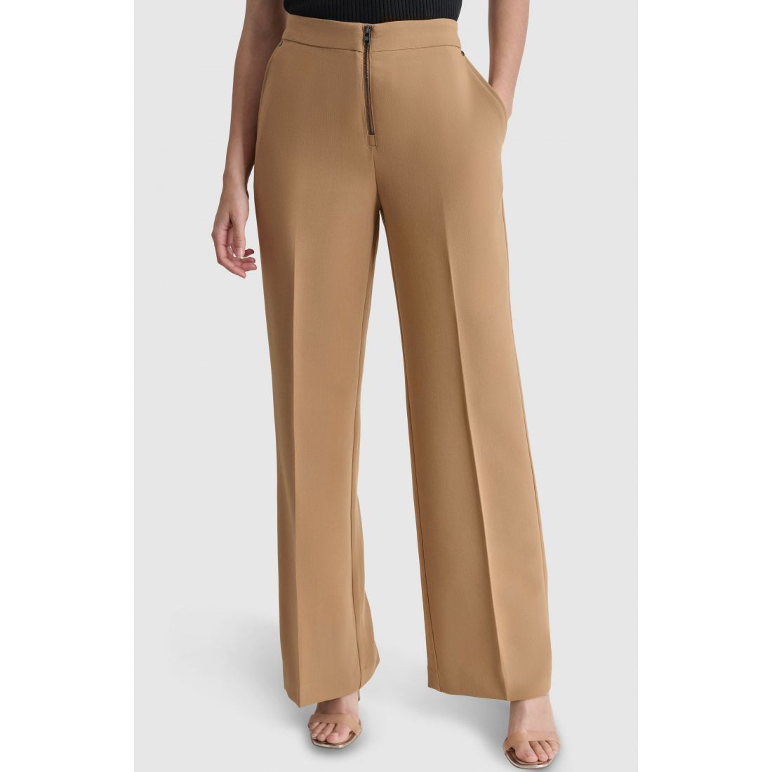 Pantalon 'Double Weave Wide Leg' pour Femmes