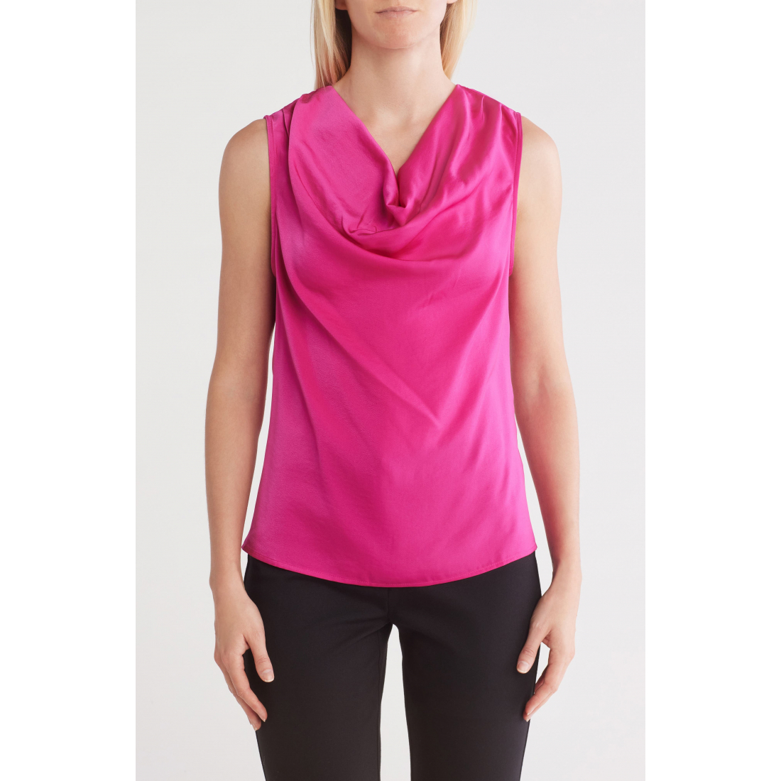 Blouse sans manches 'Cowl Neck' pour Femmes