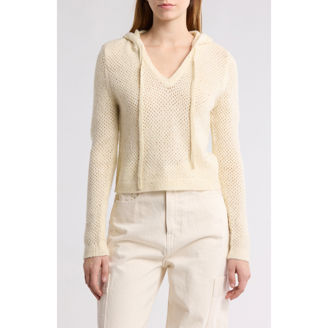 Sweatshirt à capuche  'Sequin Mesh' pour Femmes