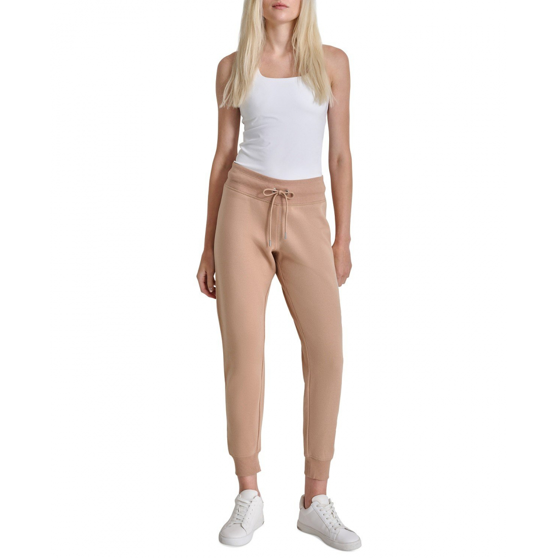 Jogging 'Dkny Exploded Logo Cuff Fleece Jogger' pour Femmes