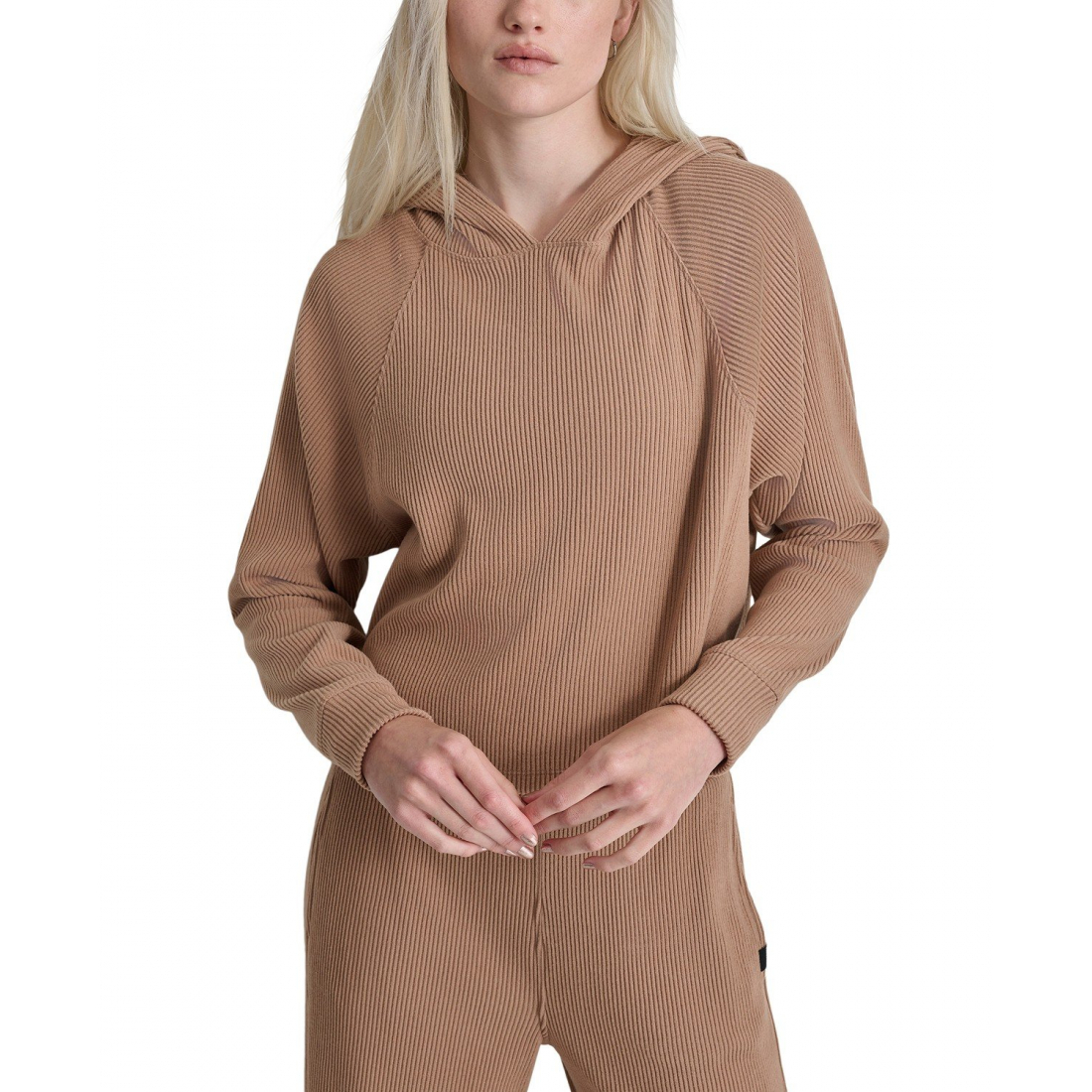 Sweatshirt à capuche  'Sport Ribbed  Pullover' pour Femmes