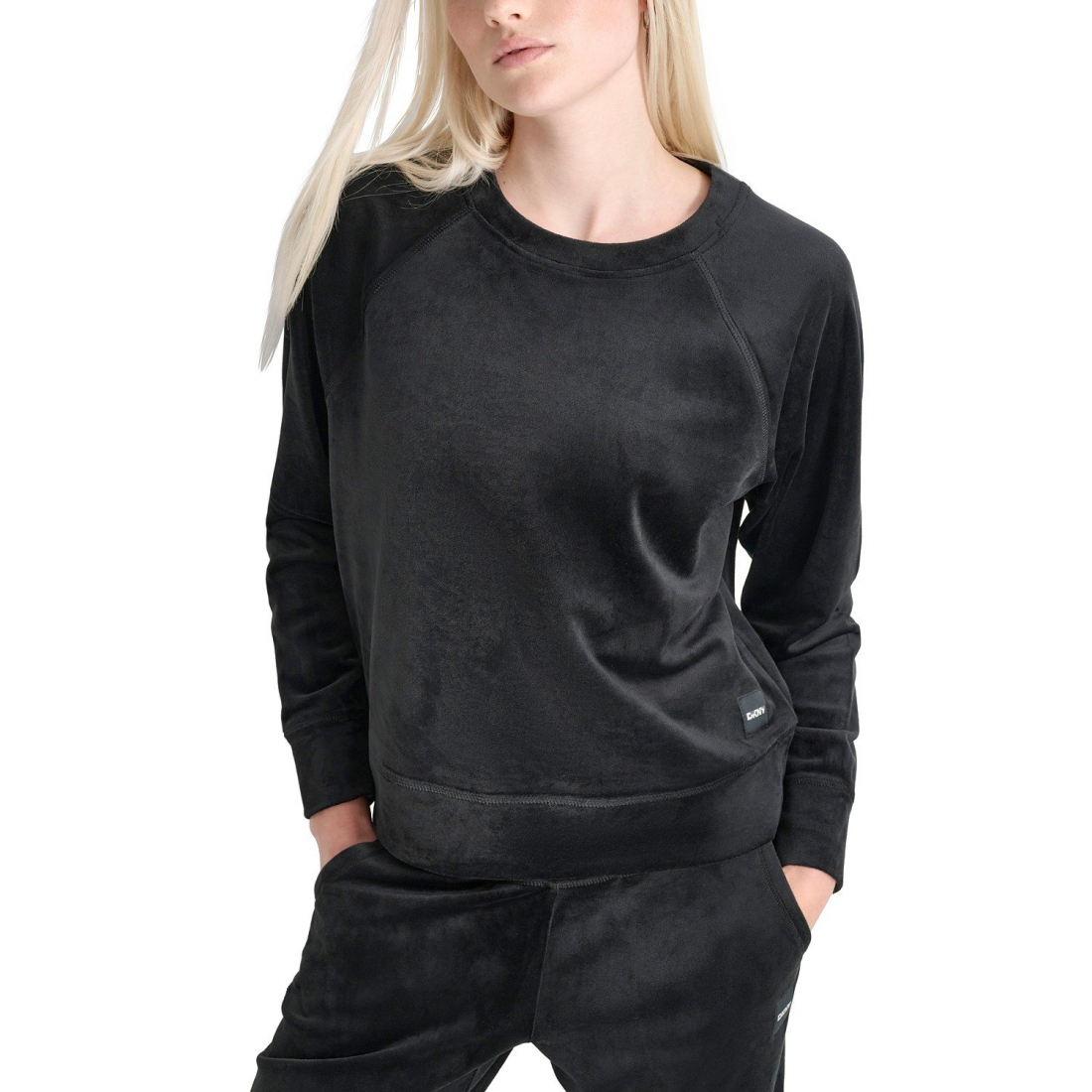 Sweatshirt 'Platinum Velour Crewneck Sweatshirt' pour Femmes