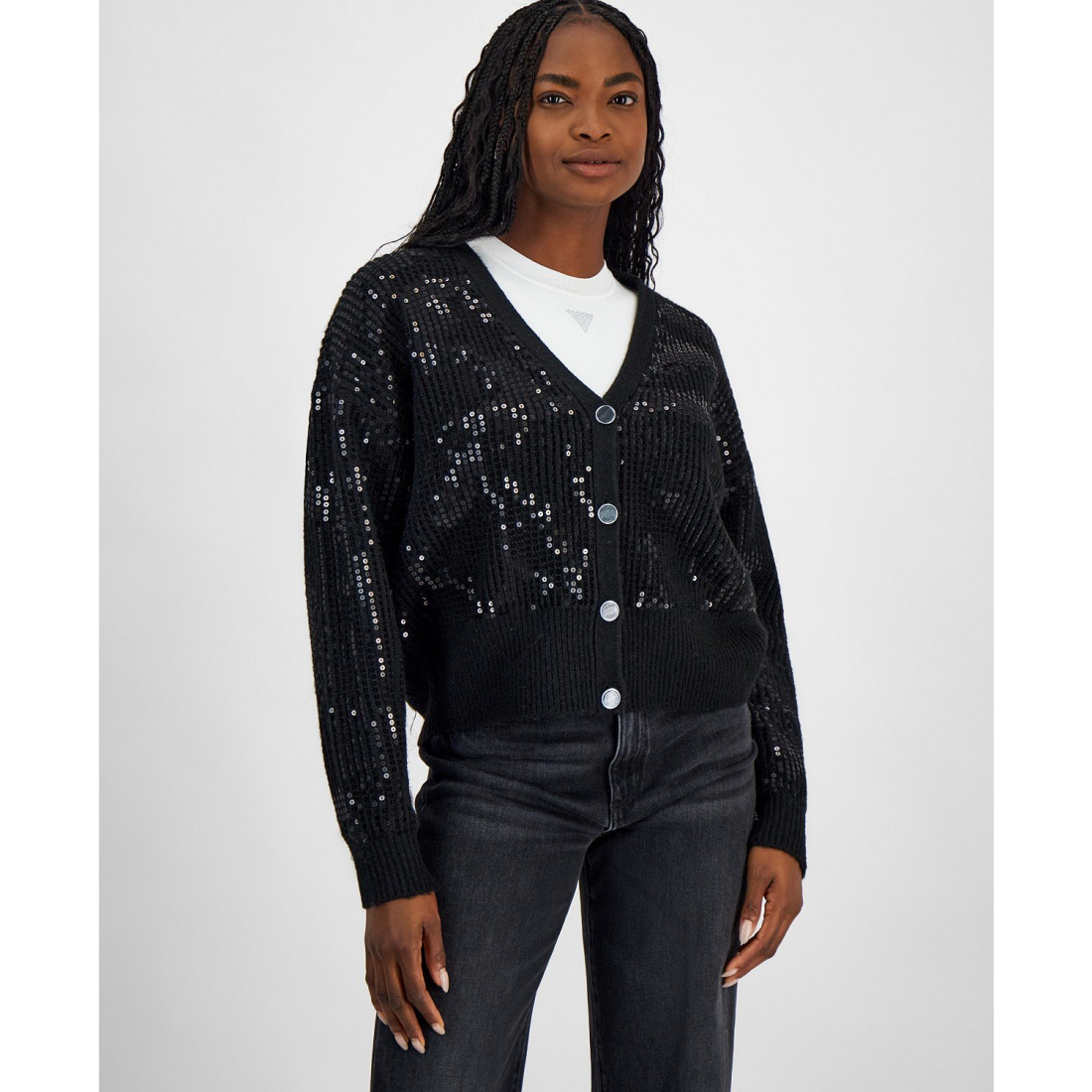 Women's 'Riley Sequined Cardigan' Cardigan
